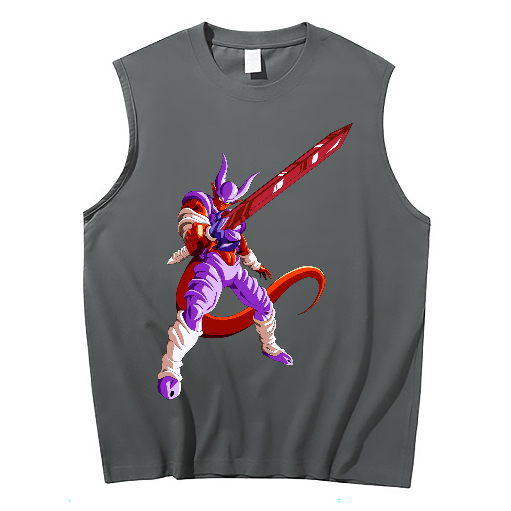 （画像用） ドラゴンボール ジャネンバ DRAGON BALL Janemba コットン100％タンクトップ（フロントプリント）